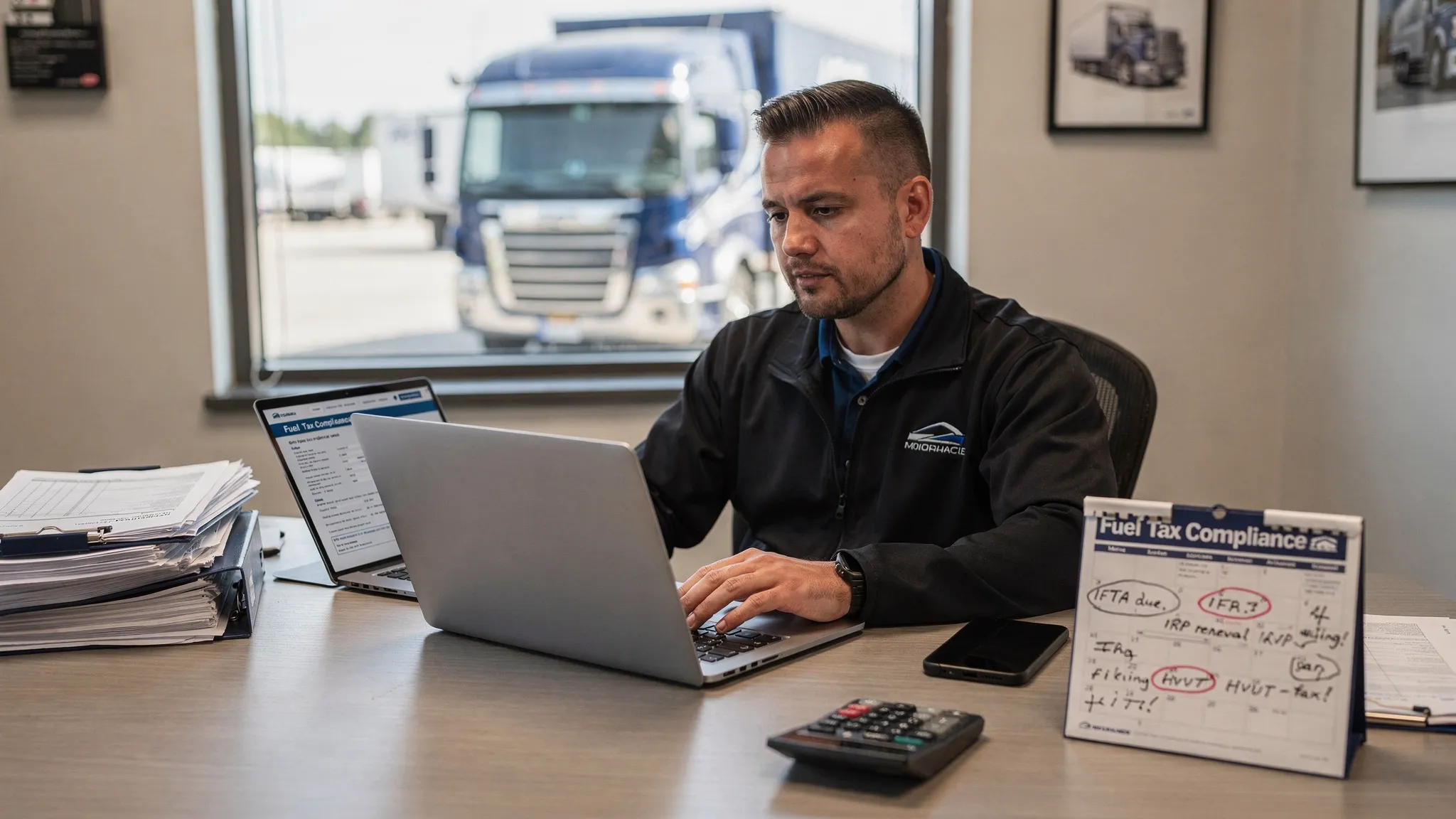 How Does IFTA Filing Work for Owner-Operators and Fleet Owners? - Main Image