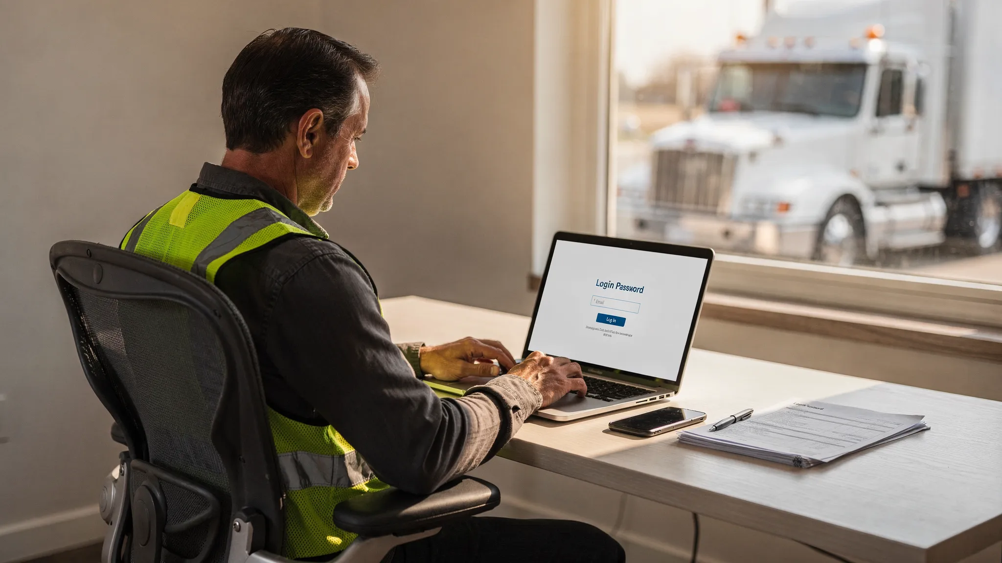 Simple Form 2290 Tax Login - Main Image