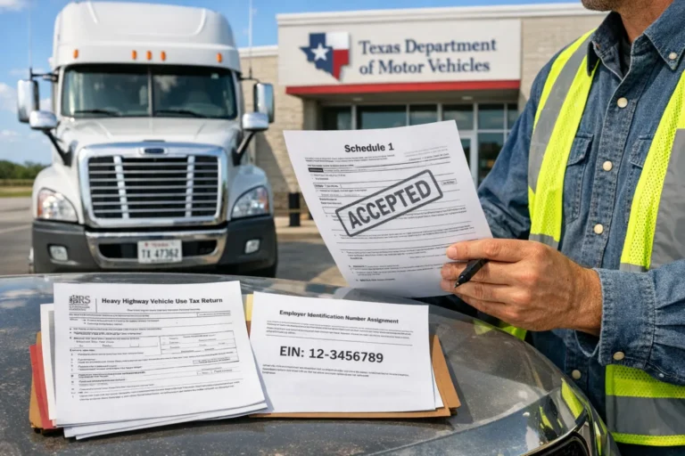 Texas 2290: Heavy Vehicle Use Tax Guide for 2025 - Main Image