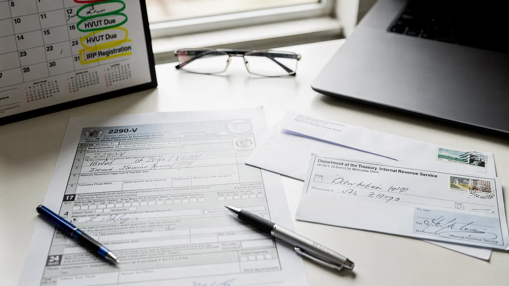 What Is Form 2290-V and When Do You Need It for HVUT Payment? - Main Image