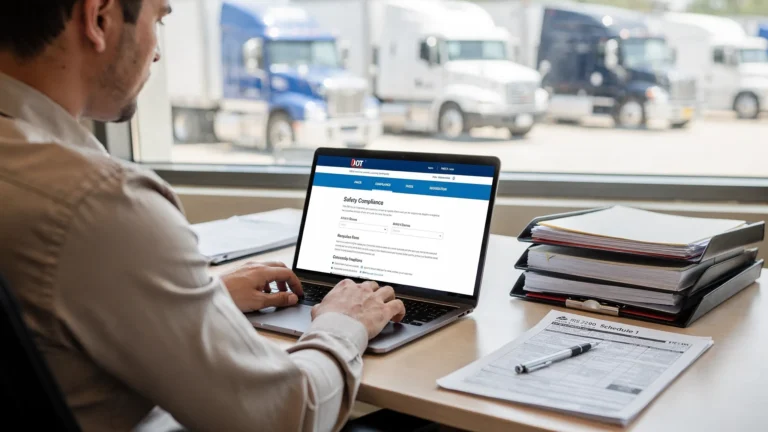 How to Check Your DOT Compliance Status Online (Complete 2026 Guide) - Main Image