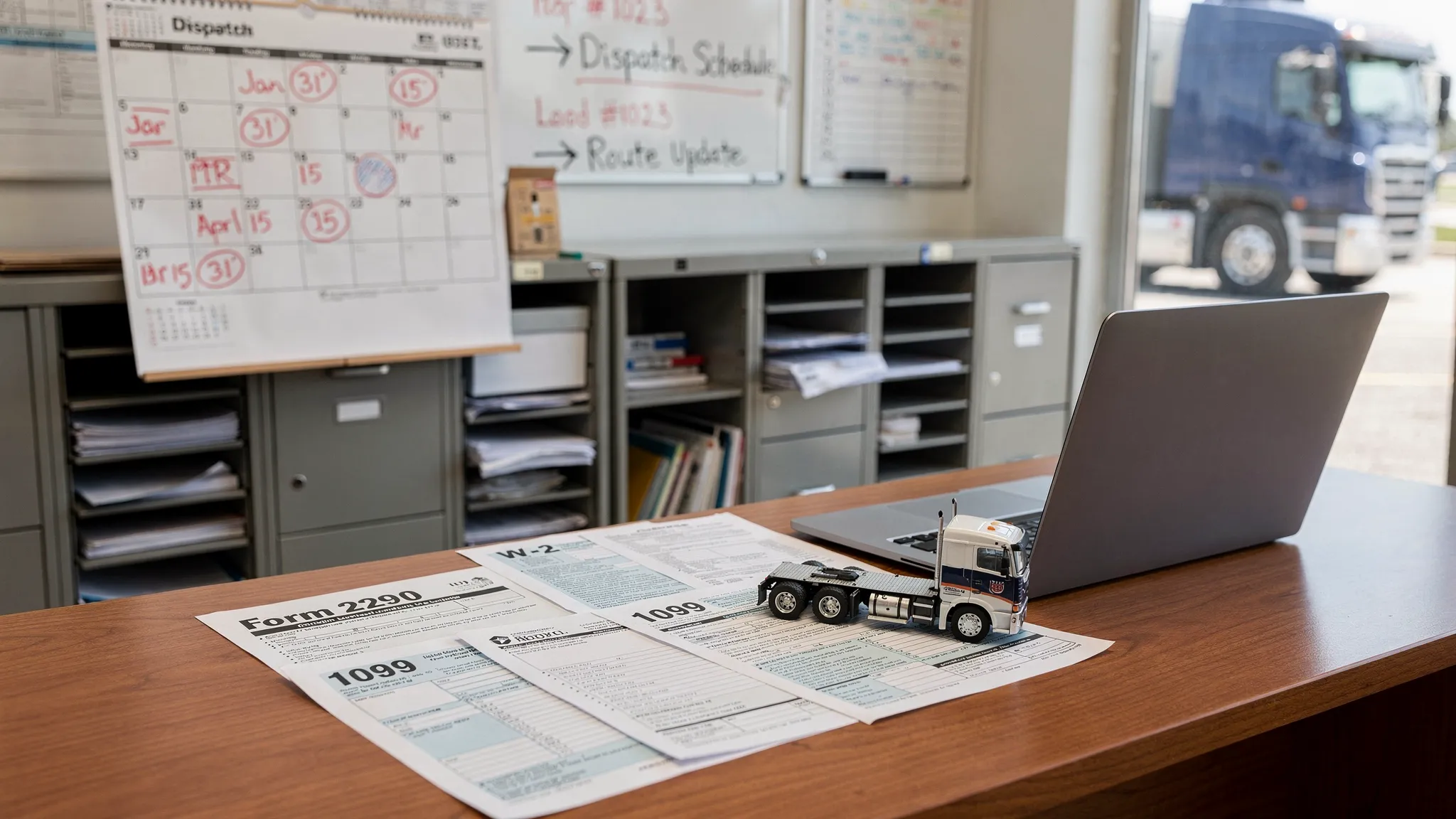 IRS US Tax Guide for Trucking Businesses: Key Deadlines - Main Image