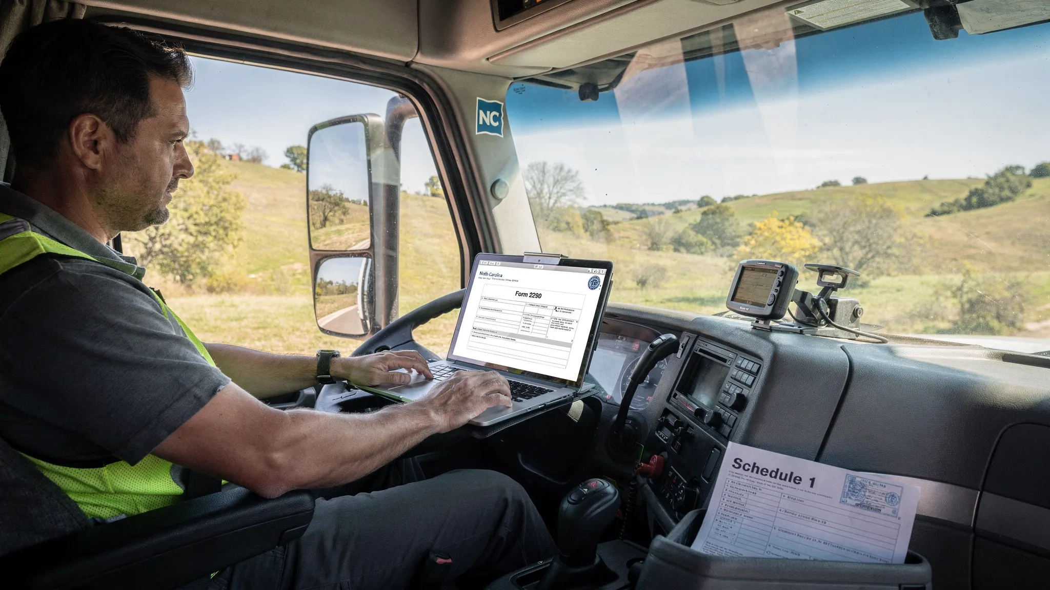 File Form 2290 Online North Carolina - Main Image