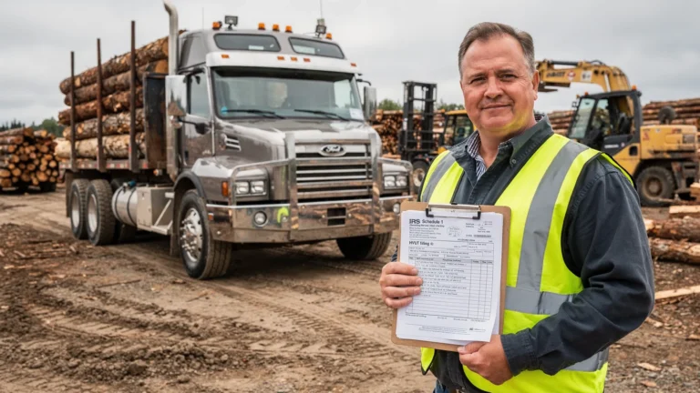 Form 2290 Logging Vehicles: IRS Rules, Tax Rates & Filing - Main Image