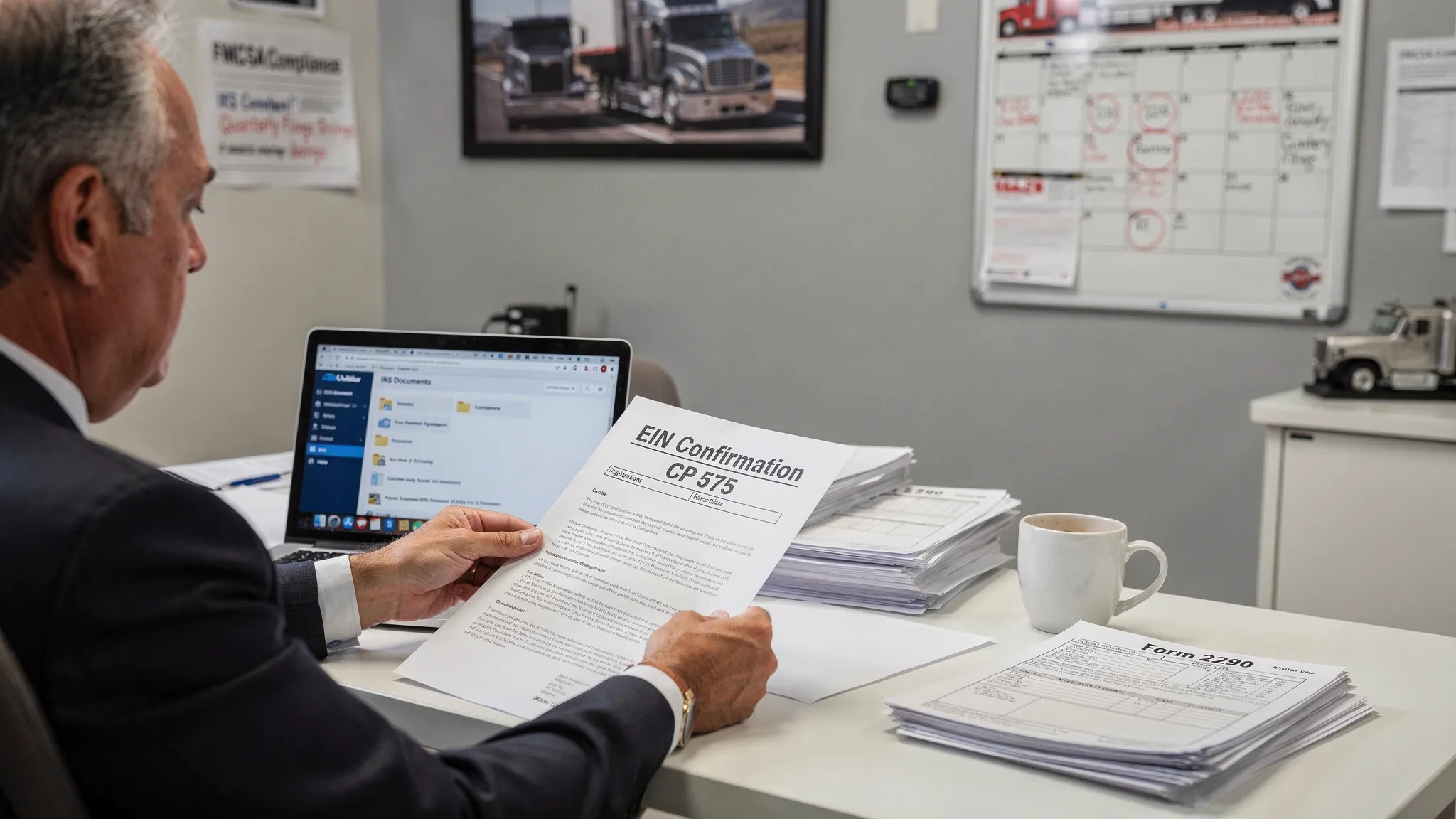 How to Get an EIN Confirmation Document for Form 2290 Filing - Main Image