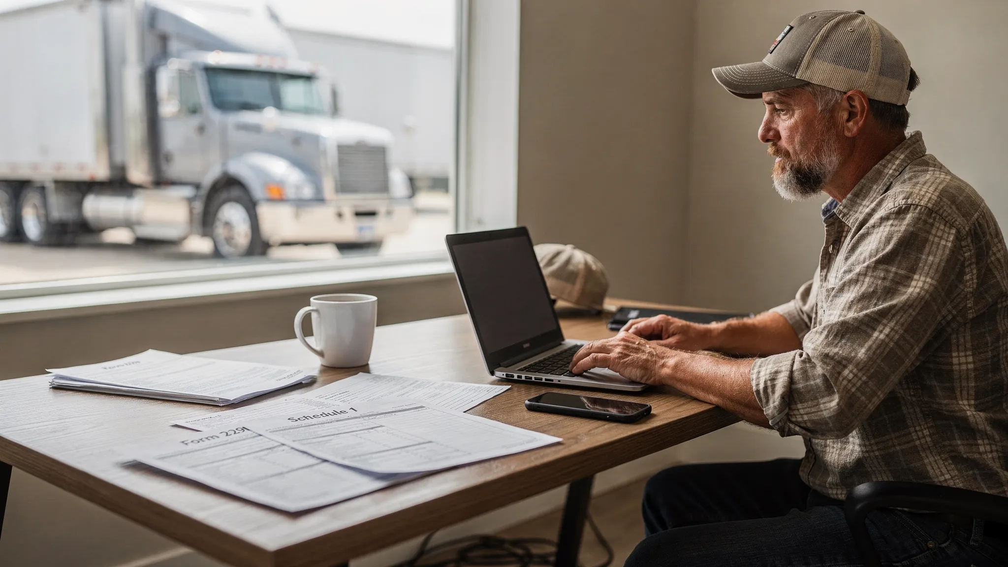 Why Is Form 2290 for Truck Drivers Mandatory for Heavy Vehicles? - Main Image