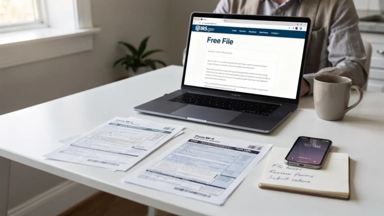 IRS Free Electronic Filing: How to Use Free File Correctly - Main Image