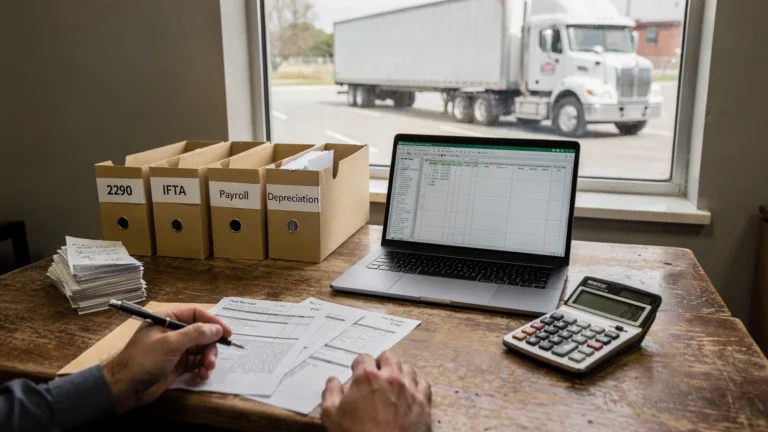 Business Tax Return Forms Trucking Companies May Need - Main Image
