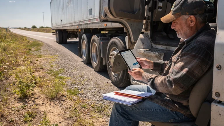 How an IRS Tax Return Service Helps Busy Truckers - Main Image