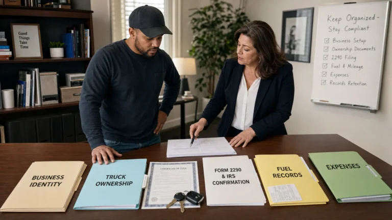 Tax Paperwork Checklist for First-Time Truck Owners - Main Image