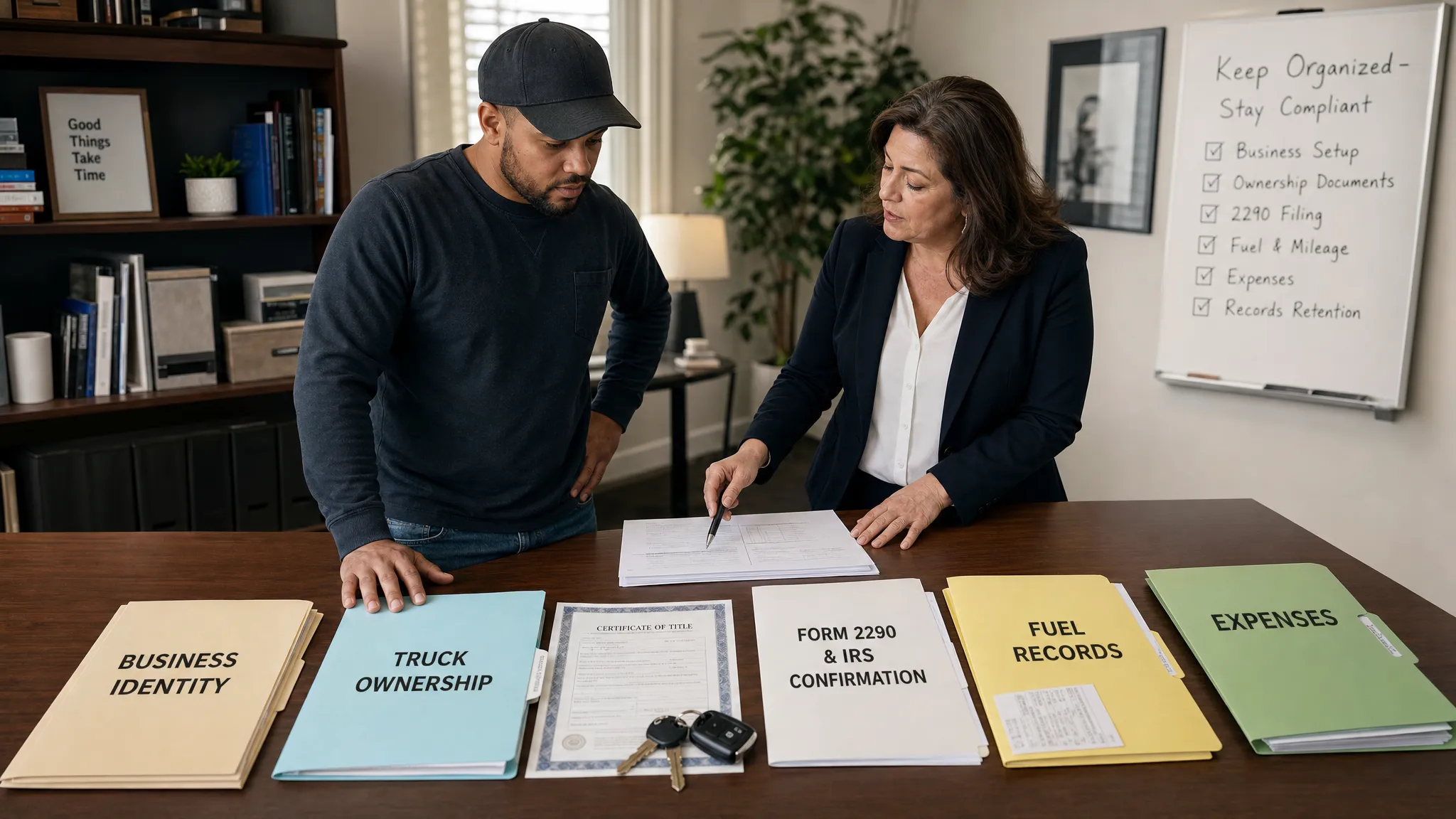 Tax Paperwork Checklist for First-Time Truck Owners - Main Image