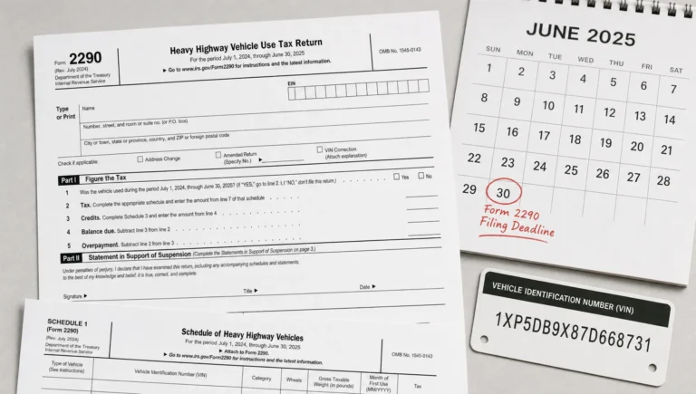 Form 2290 Printable: How to Download, Complete, and File Form 2290 Online - Main Image